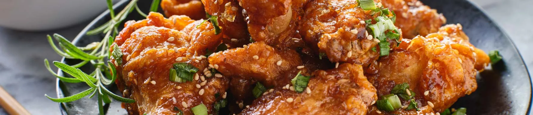 Korean Fried Chicken and Bowl