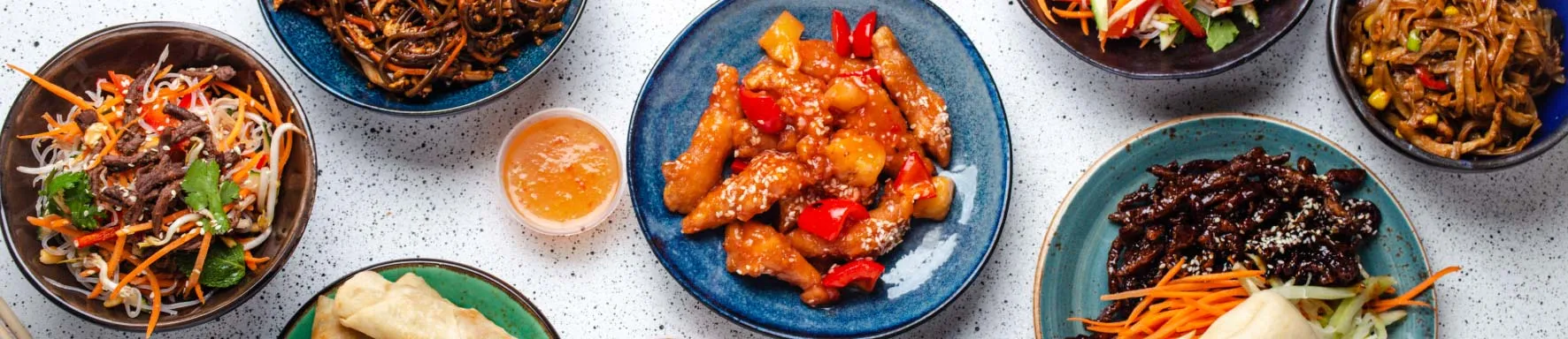 Szechuan rijstafel (2 personen)