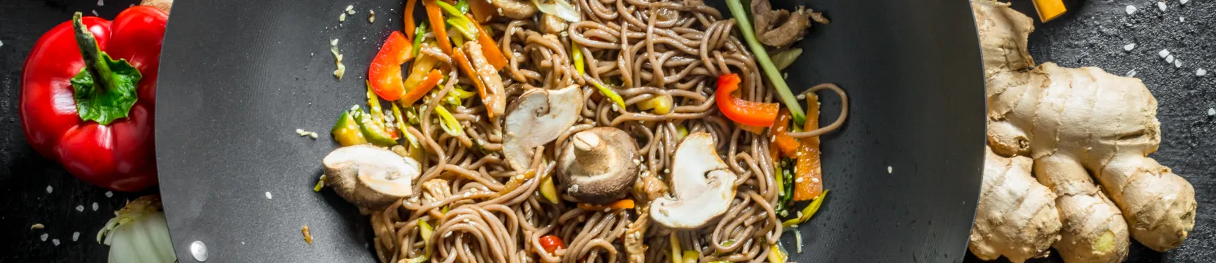 🥦🥘Vegetarische wokgerechten