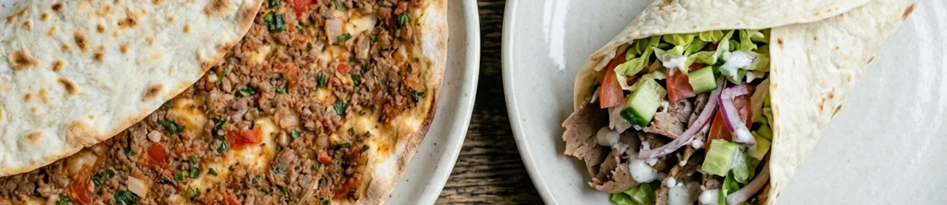 🍽️🍕 Turkse pizza en dürüm menu