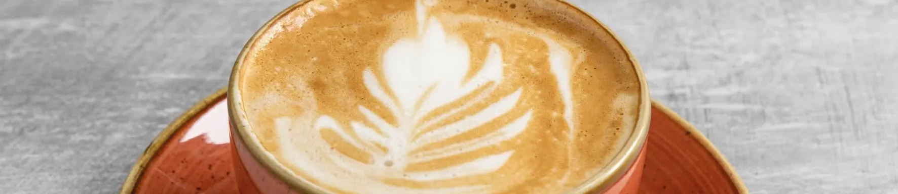 ☕ Flavored coffee latte