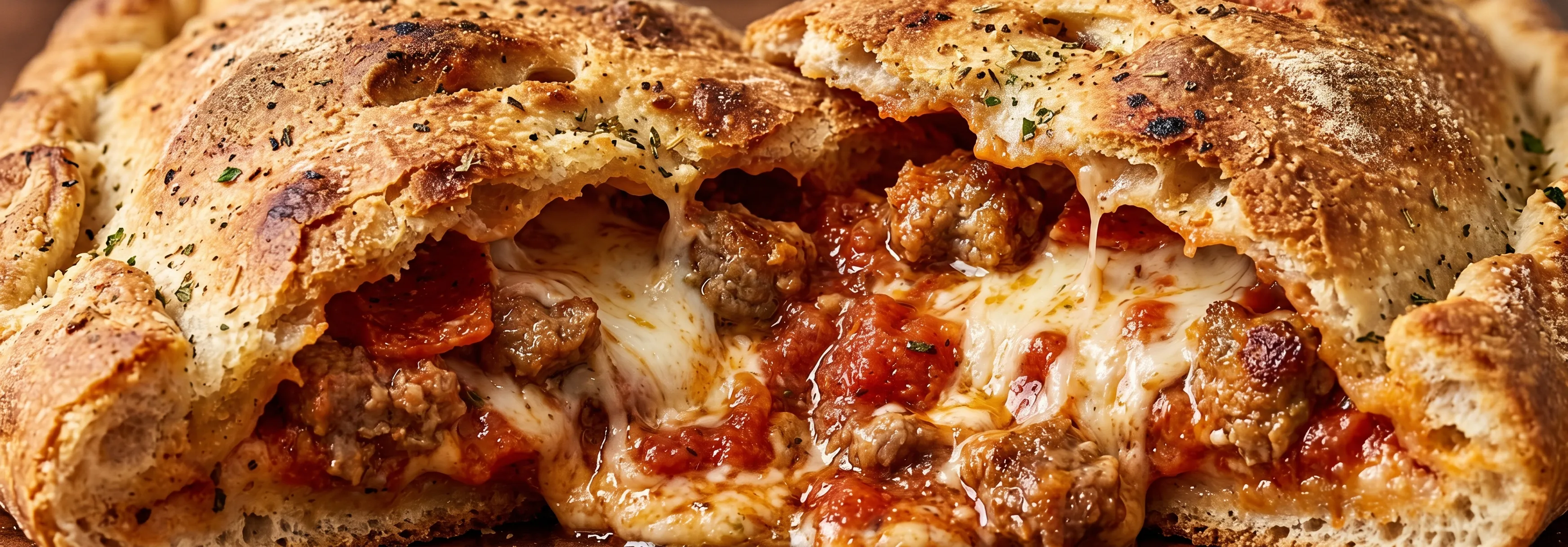 🥟 Calzone pizza's (dubbel gevouwen pizza)